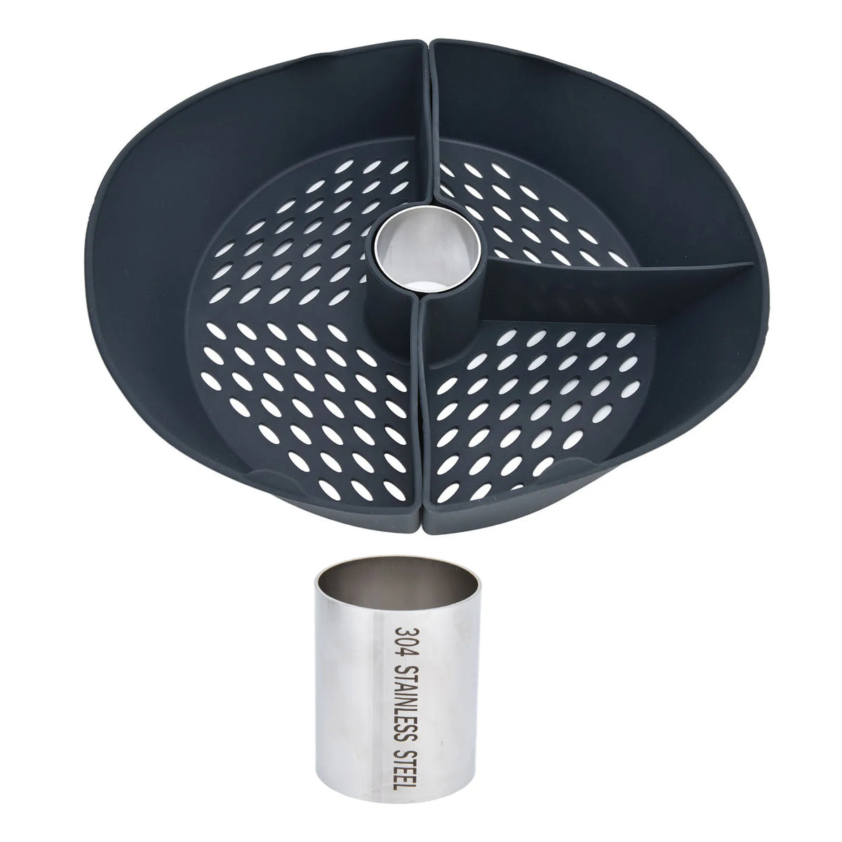 Cooking Chamber Divider Non Stick Silicone 304 Stainless Steel for Vorwerk TM5 TM6 TM31 Food Processor Accessory HIP