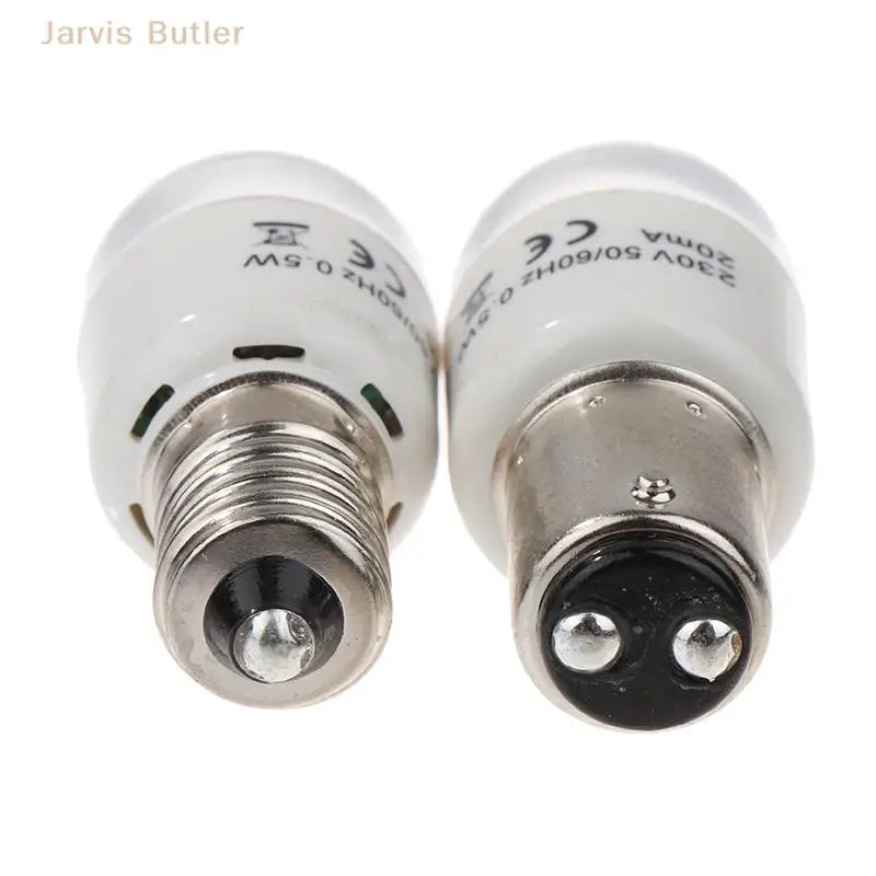 LED Sewing Machine Bulb BA15D E14 – 0.5W Cool White Sewing Machine Bulb HIP