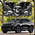 Pirate Skull Car Windshield Sunshade – UV & Heat Protection Car Windshield Sunshade HIP 1-M