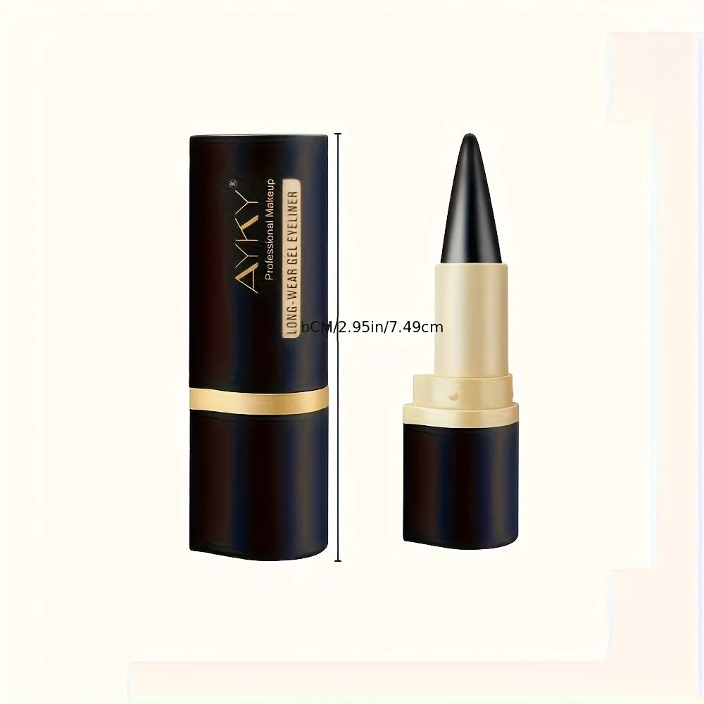 Matte Black Eyeliner, Smudgeproof, Waterproof, Transfer-Proof, Suitable For Beginners, Essential For Black/Brown Eyeliner Look, HIP