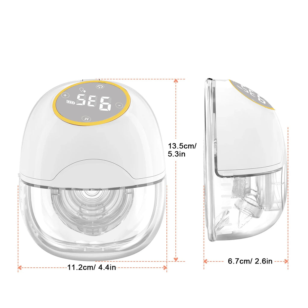 Wearable Electric Breast Pump – Hands-Free, Silent & Smart Wearable Breast Pump HIP