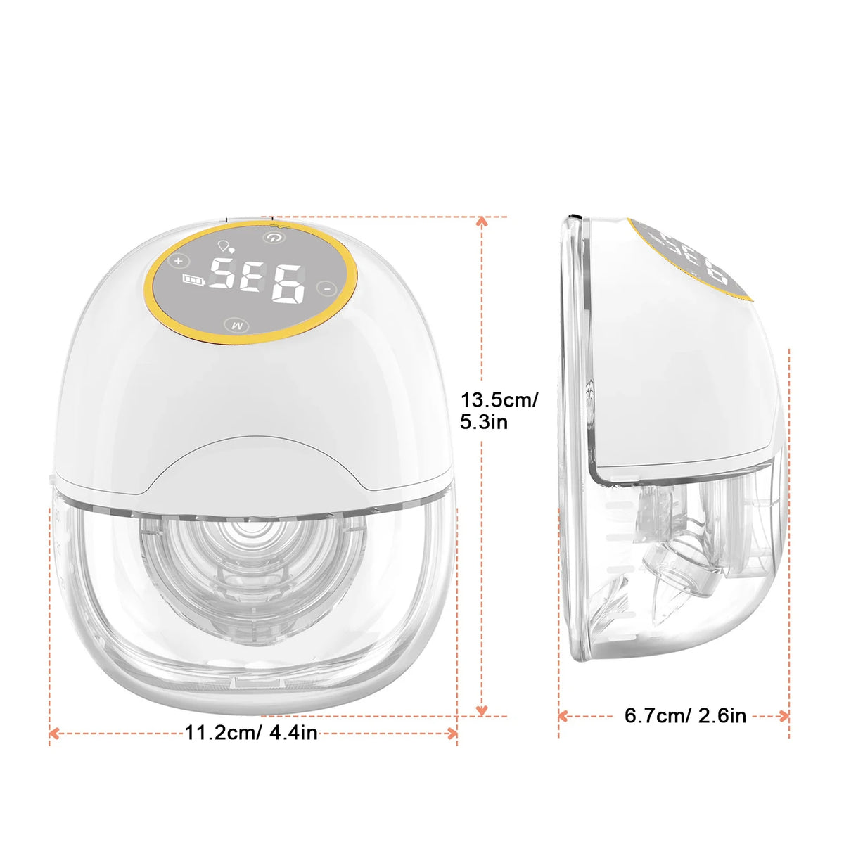 Wearable Electric Breast Pump – Hands-Free, Silent & Smart Wearable Breast Pump HIP