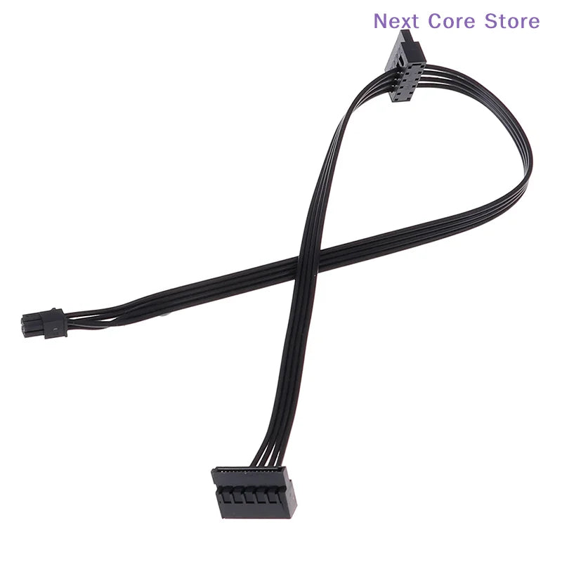 Mini 4-Pin to Dual SATA SSD Power Cable 45CM – M410 M610 SSD Power Cable HIP