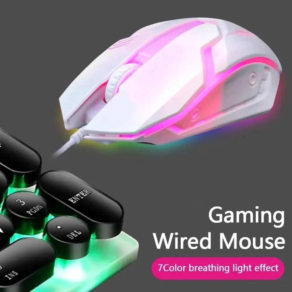 KEBIDUMEI RGB USB Wired Gaming Mouse – Ergonomic Optical Wired Gaming Mouse HIP