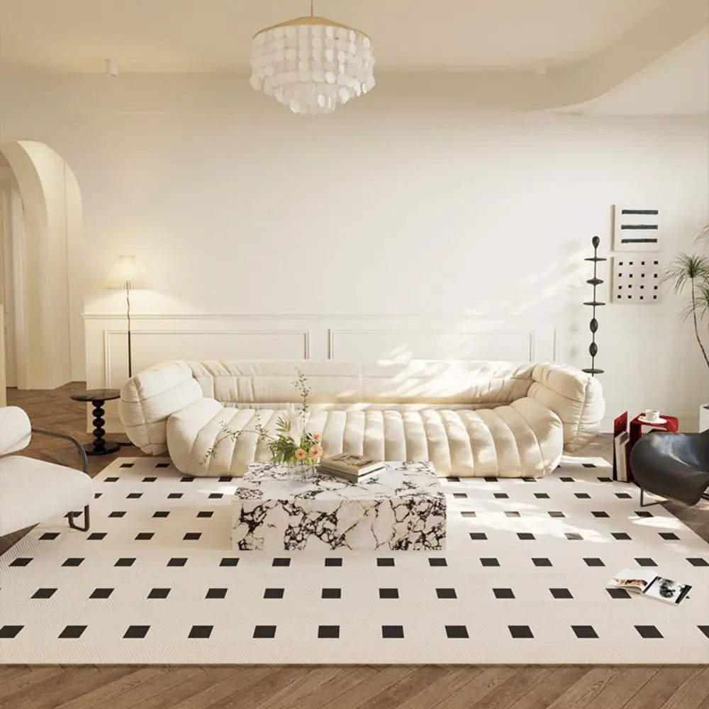 French Style Non-Slip Area Rug – Washable Home Floor Mat Area Rug HIP