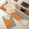 PVC Leather Kitchen Mat – Waterproof Non-Slip Oil-Proof Rug Kitchen Floor Mat HIP GU929-P 1pc(50x80cm 50x120cm