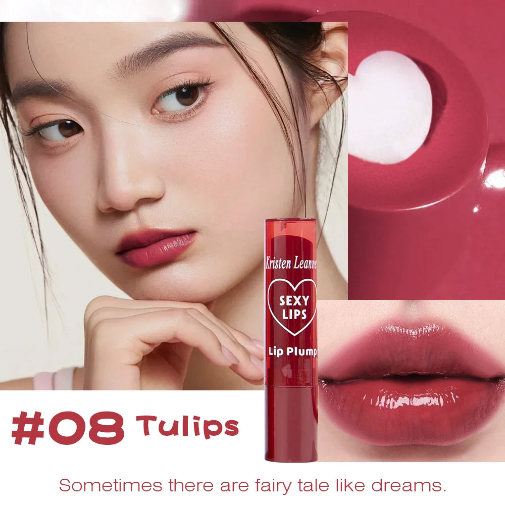 Colored Moisturizing Lip Balm Love Sandwich Lipstick Nutrition Diluting Lip Line Anti-dry Lip Oil Mirror Lasting Lipgloss Makeup HIP 08