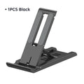 Foldable Desktop Phone & Tablet Stand – Universal Holder Phone & Tablet Stand HIP 1PCS Black
