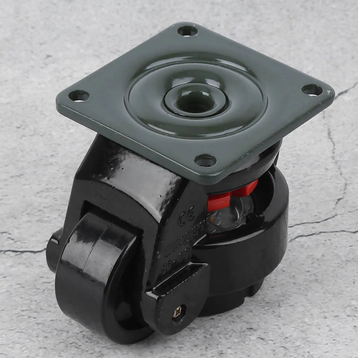 4pcs Level Adjustment Caster GD‑60F Heavy Duty Industrial Roller Wheel Leveling Caster Wheels Industrial Roller Wheel HIP