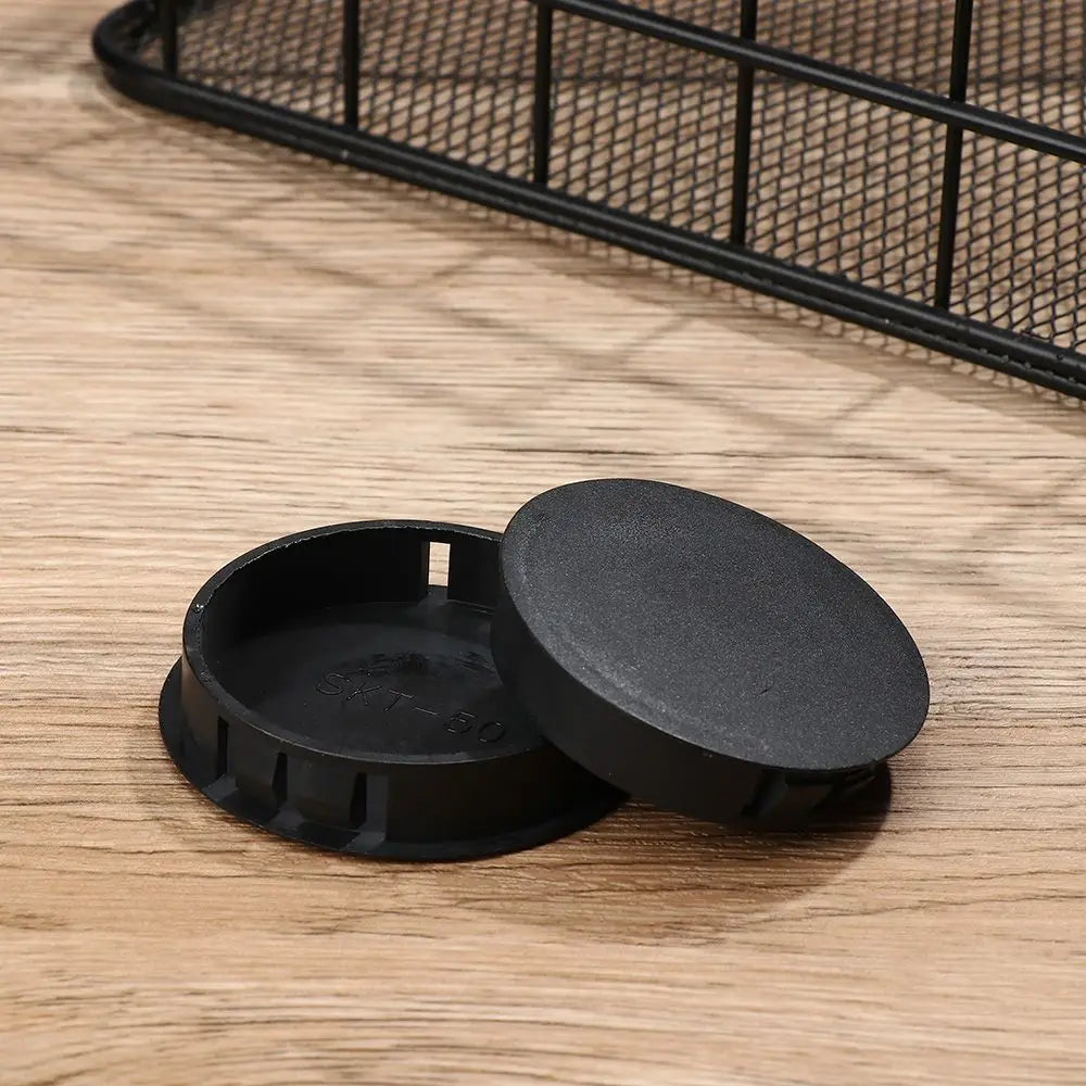 8-Pack Round Plastic Hole Plugs – Floor & Furniture Caps Furniture Hole Plug Caps HIP