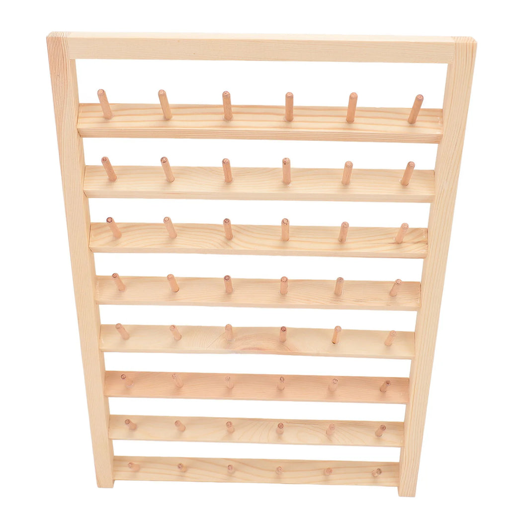48 Spools Thread Rack Wall Mounted DIY Eco Friendly Embroidery Spool Thread Organizer for Household Sewing HIP
