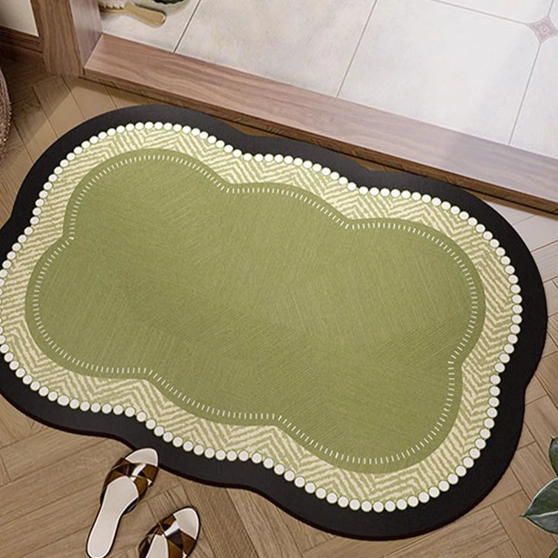 Absorbent Non-Slip Diatom Mud Bathroom Mat | Quick-Dry Rug Bathroom Floor Mat HIP GU6550-P 1pc 80x120cm