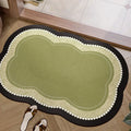 Absorbent Non-Slip Diatom Mud Bathroom Mat | Quick-Dry Rug Bathroom Floor Mat HIP GU6550-P 1pc 80x120cm