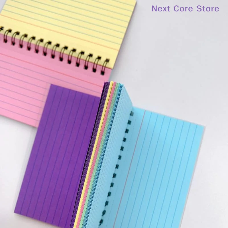 50-Sheet Colorful Tearable Mini Spiral Notebook – Memo Pad Mini Spiral Notebook HIP