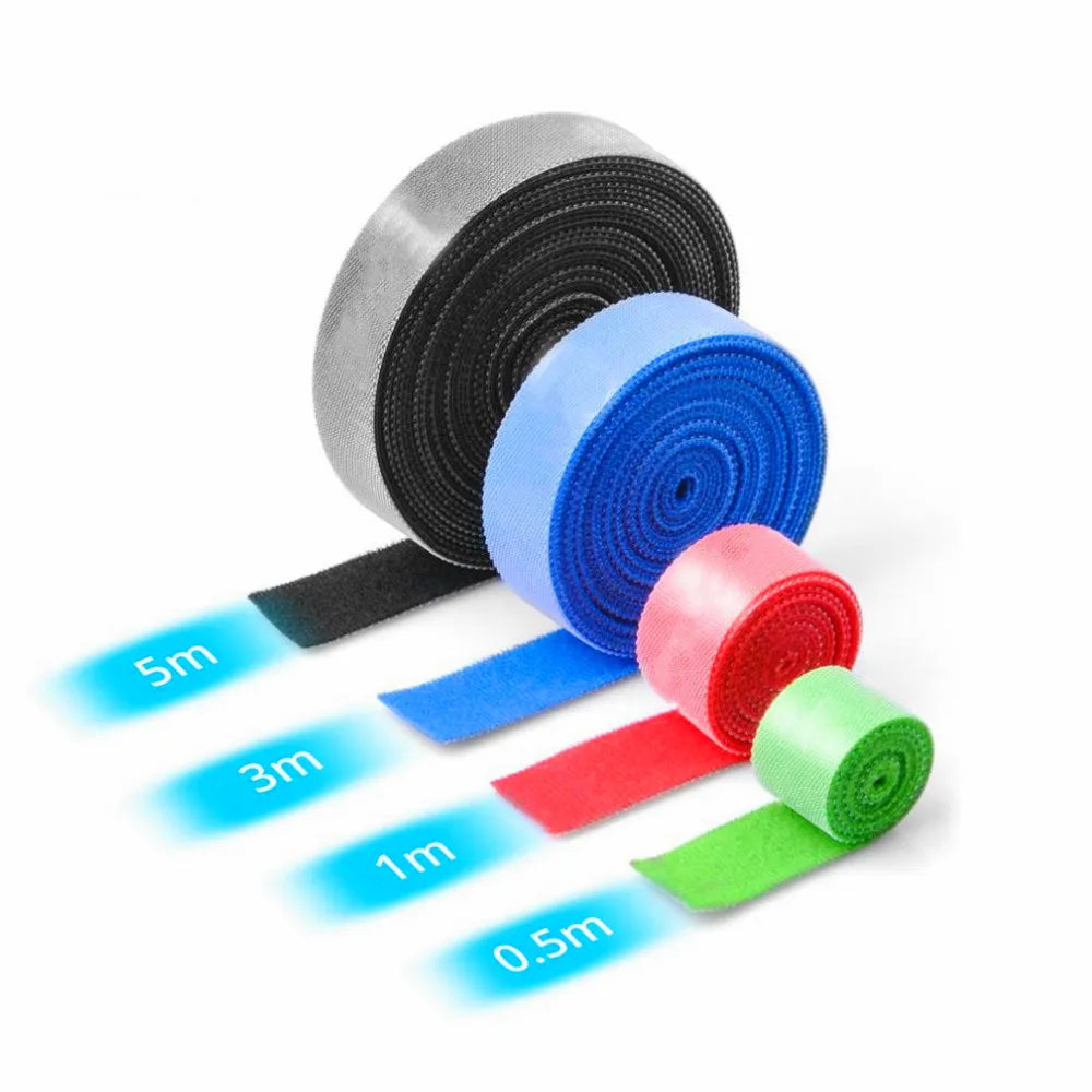 Nylon Magic Cable Organizer Ties – Reusable Cord Management Cable Management Ties HIP