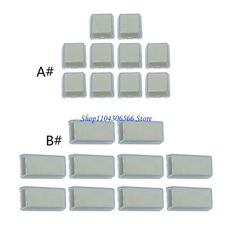 Translucent ABS Mechanical Keyboard Keycaps – 10-Key Set Keyboard Keycaps HIP