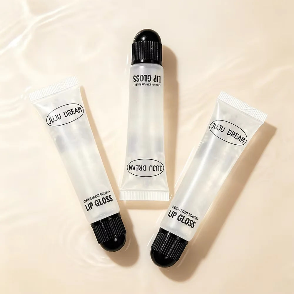 JUJU DREAM Glassy Lip Gloss – Hydrating Plumping Lip Oil Lip Oil Gloss HIP