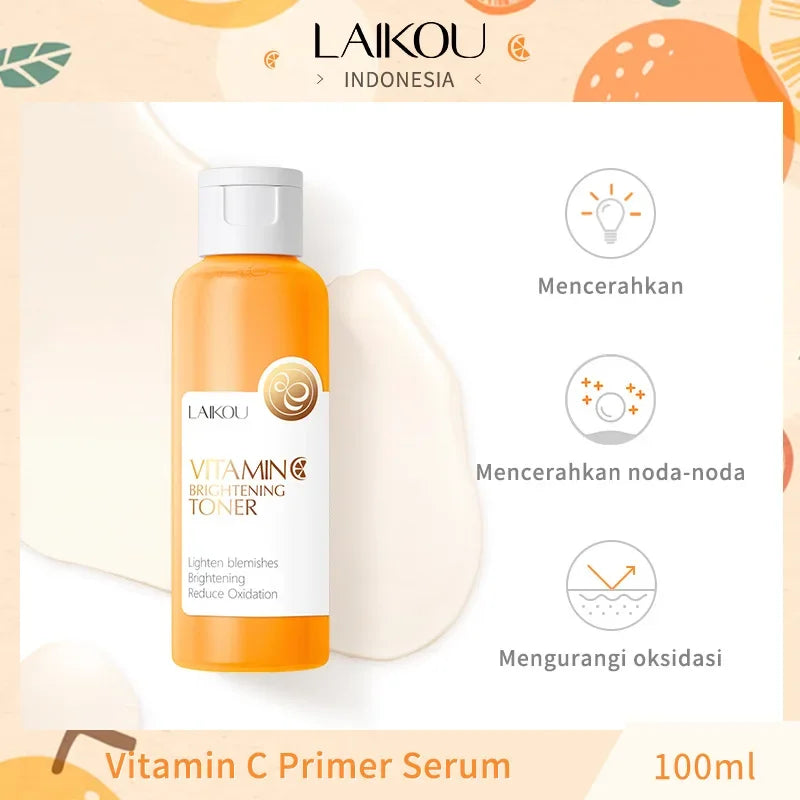 LAIKOU Vitamin C Brightening Toner 100ml – Korean Skincare Vitamin C Toner HIP