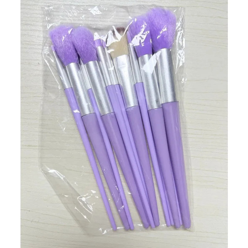 13-Piece Makeup Brush Set – Ultra Soft Bristles | RUZOFO Makeup Brush Set HIP C505-Purple no bag