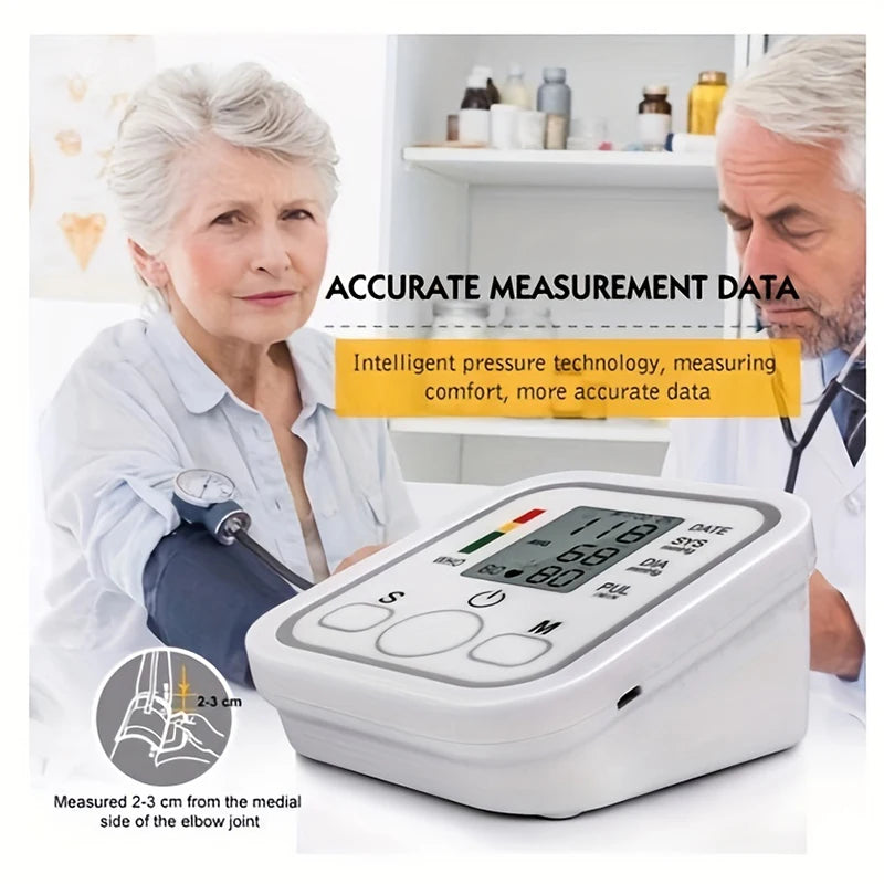Fireurus Automatic Arm Blood Pressure Monitor | Heart Rate Blood Pressure Monitor HIP