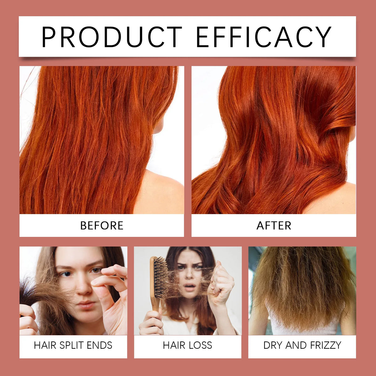 7-in-1 Hair Essential Oil – Rosemary, Castor & Argan 60ml Hair Growth Oil HIP