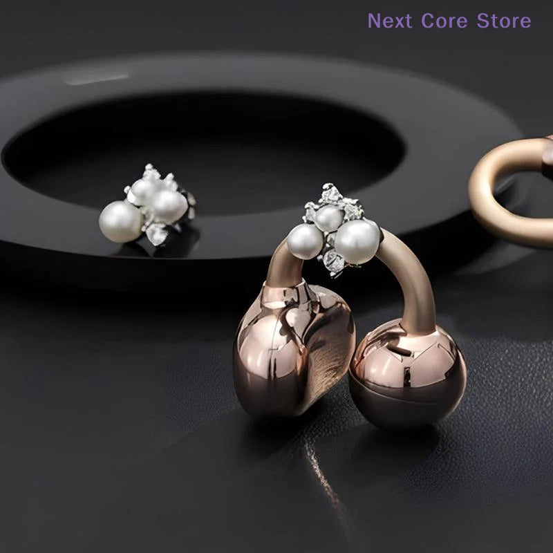 Rhinestone Flower Earbud Clip – Shining Earphone Accessory Earbud Accessory Charm HIP