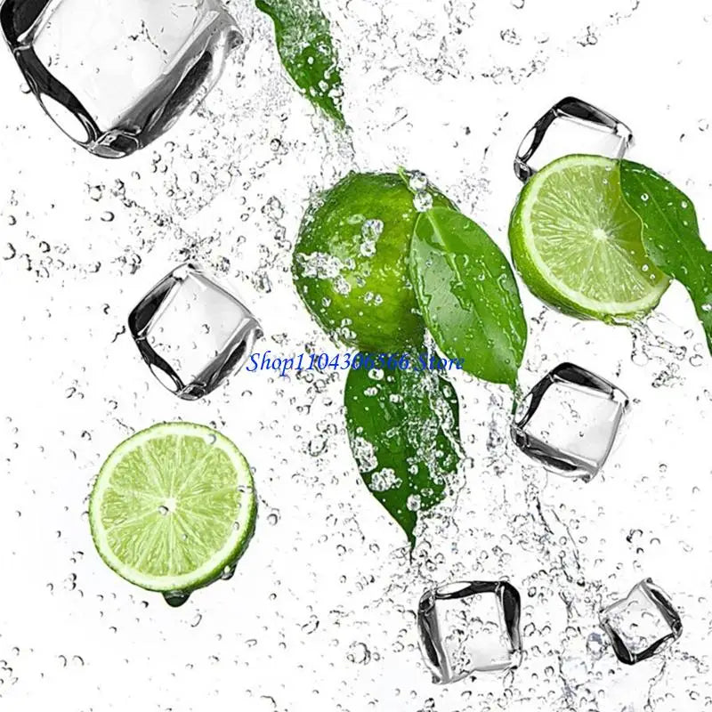 Acrylic Fake Ice Cubes – Realistic Photo Props for Content Photography Props HIP