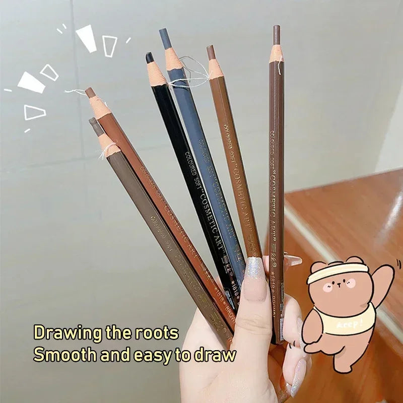 1pcs Professional Microblading Pencil Permanent Eyebrow Pencil Tattoo Waterproof Art Tint Makeup Eye Brow Pen Enhancers Cosmetic HIP