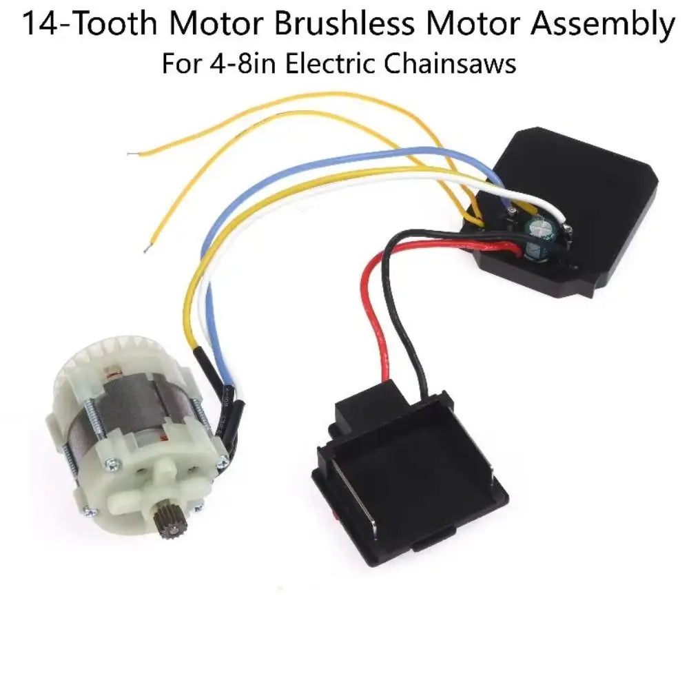 14-Tooth Brushless Chainsaw Motor Assembly – 21V High Power Chainsaw Motor Assembly HIP