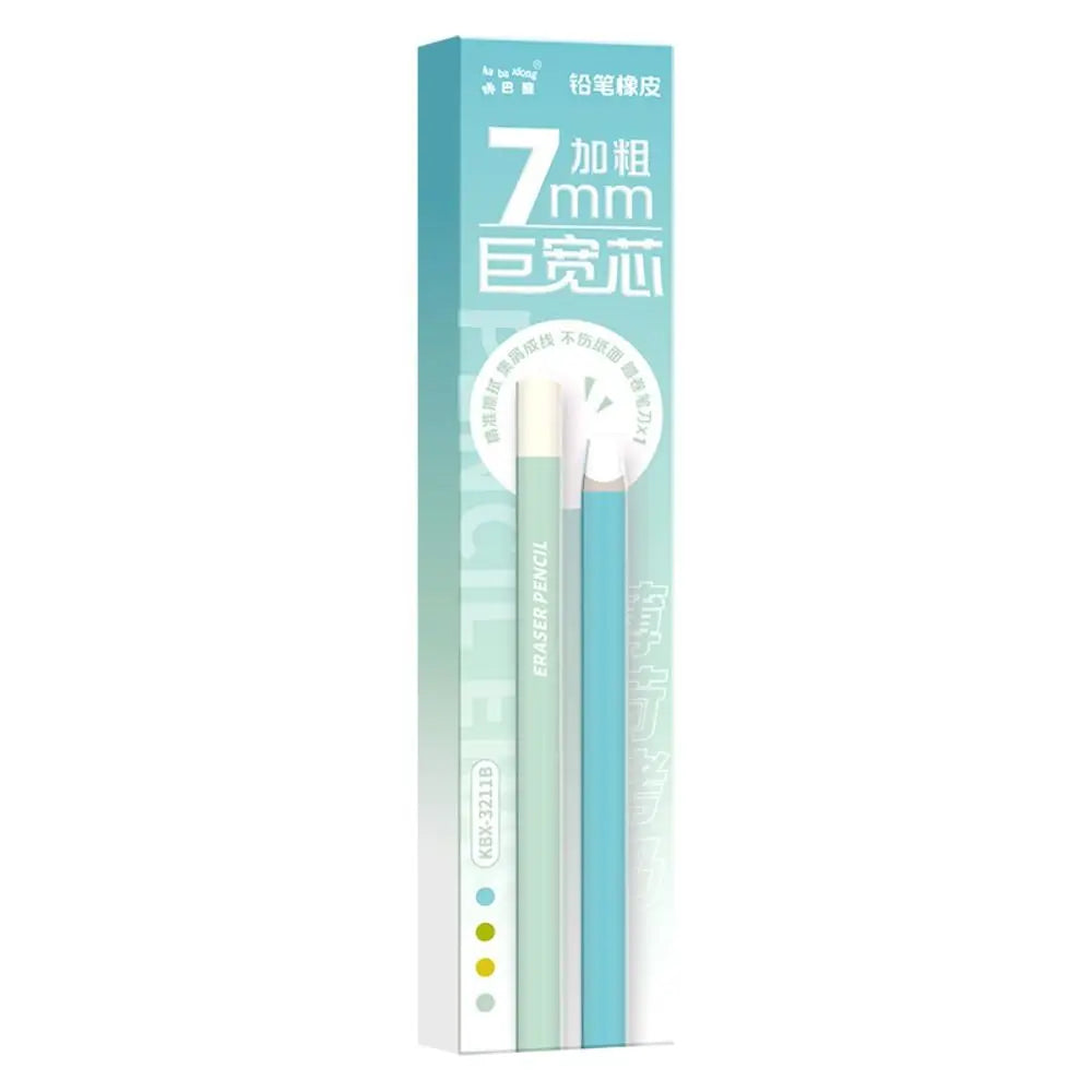 4-Pack Colorful Pencil Erasers – Wide Core, No Marks Left Pencil Eraser Set HIP
