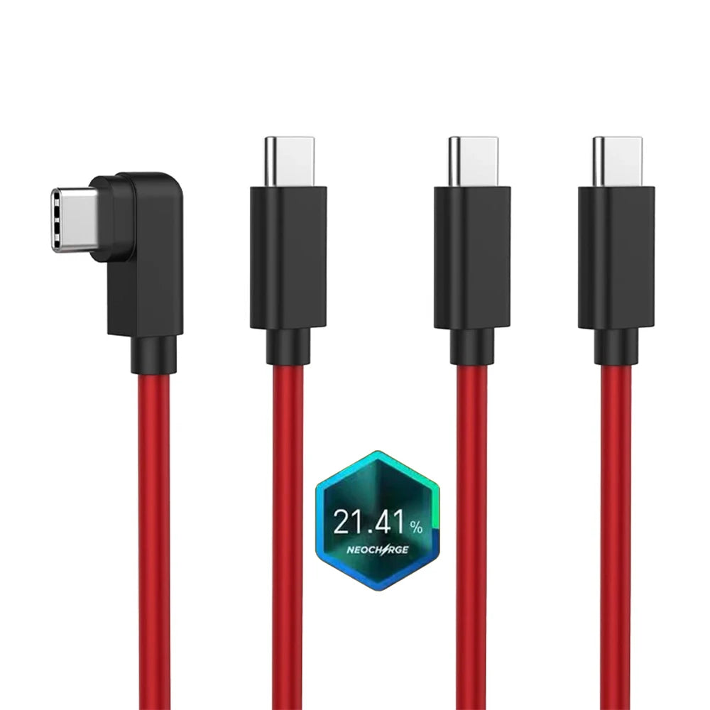 135W USB-C Fast Charge Cable for ZTE Nubia Red Magic – 6A PD USB-C Charging Cable HIP