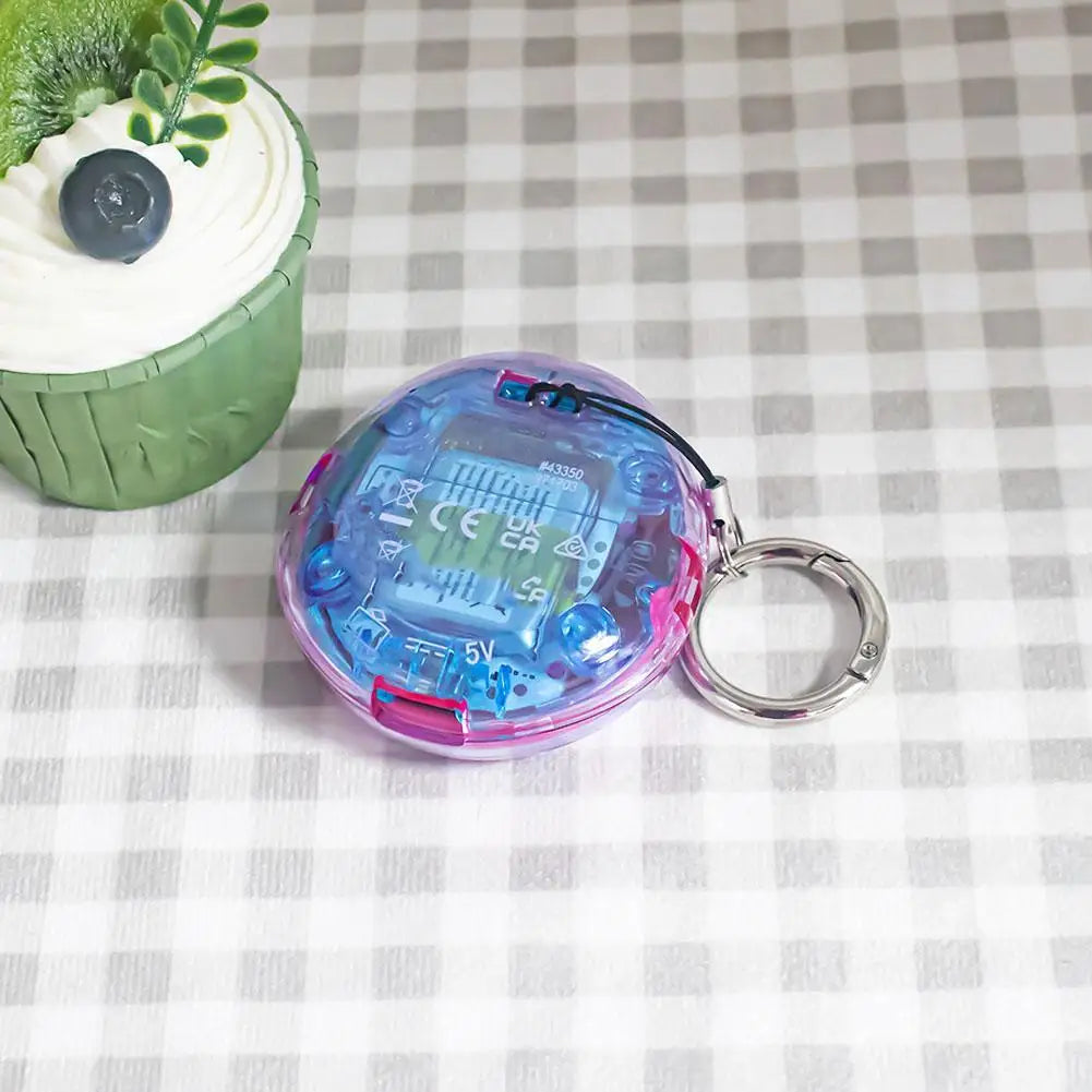 Shockproof Shell For Tamagotchi Uni Crystal Clear Protective Case Skin Accessory Set Includes Hanging Ring And Portable Lanyard HIP
