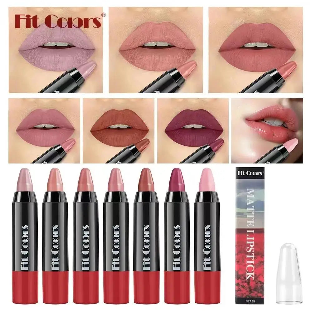 Fit Colors Waterproof Matte Lip Liner Pencil – Long Lasting Matte Lip Liner HIP