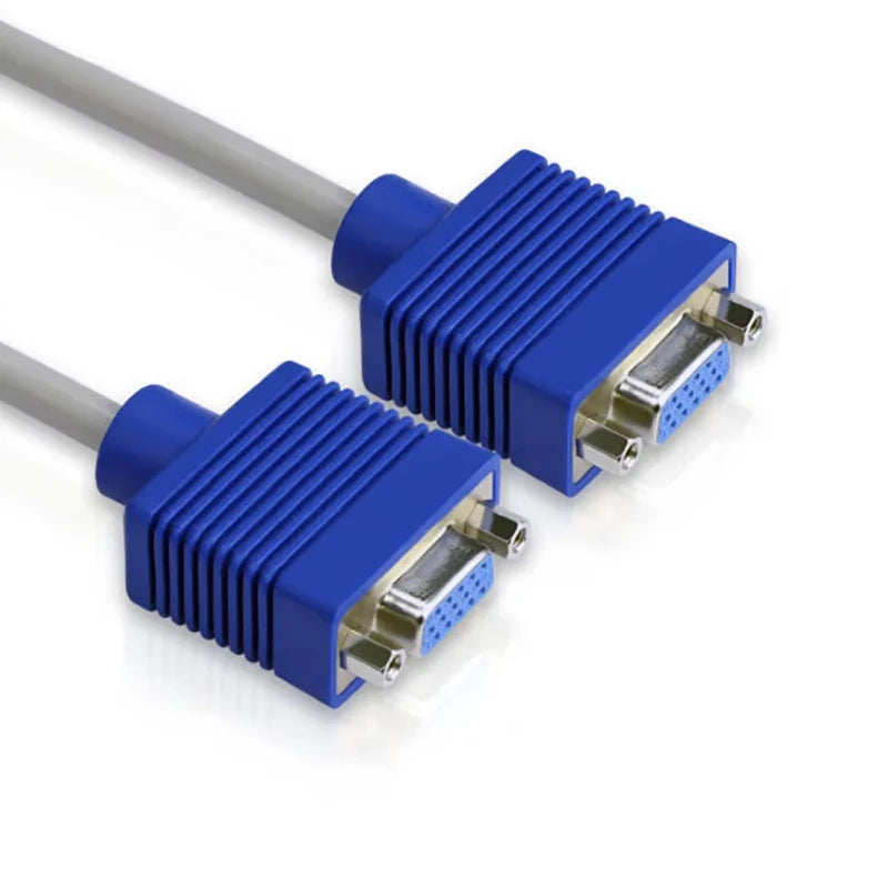 VGA Splitter Cable 1 Male to 2 Female – Dual Monitor Adapter VGA Splitter Cable HIP