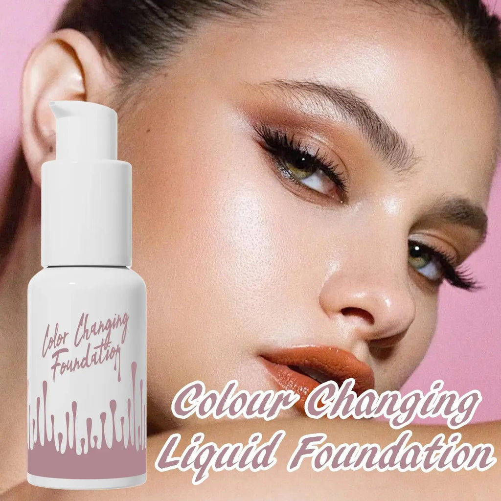 Hello Kiss Color-Changing Liquid Foundation – Oil Control Liquid Foundation HIP