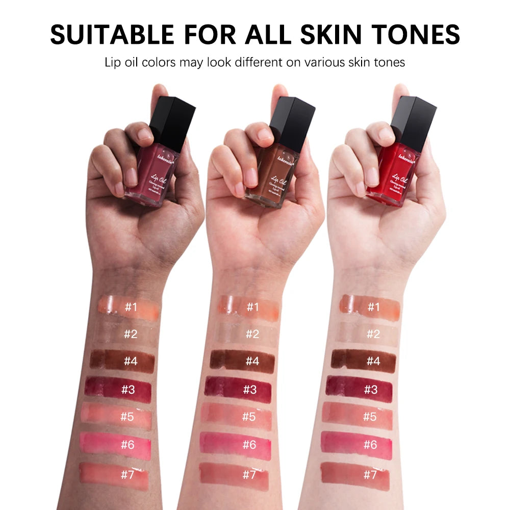 Lipgloss Mirror Lip Glaze Jelly Pout Lip Tint Long Lasting Moisturizing Shine Lipgloss Lip Makeup HIP