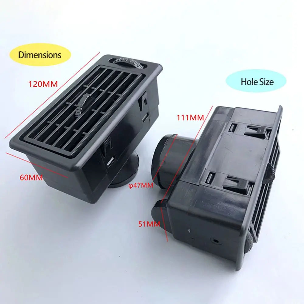 Car A/C Dashboard Air Vent Outlet – RV, Truck & Camper Dashboard Air Vent HIP