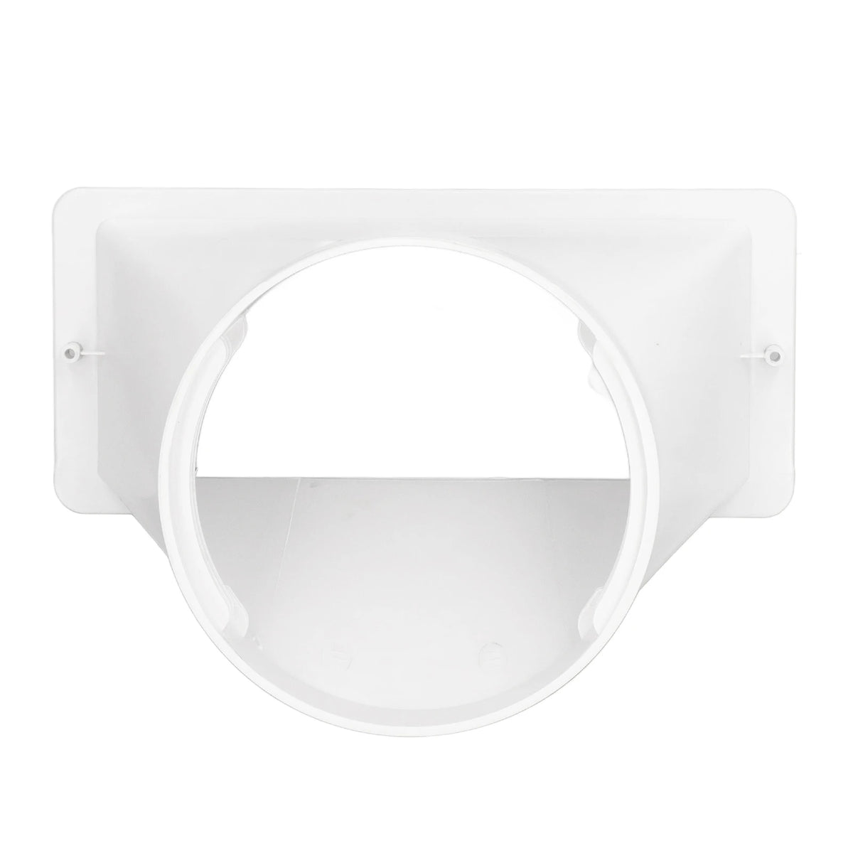 Portable AC Hose Coupler White Connection Function 20cm Fixed Aperture Rectangular Interface AC Hose Coupler for Office HIP