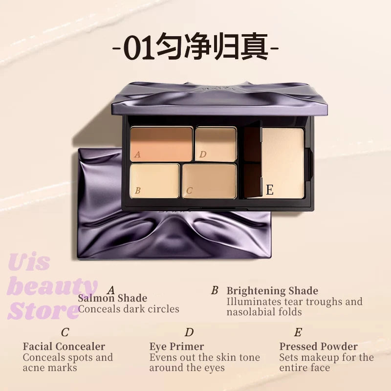 InsBAHA Rebel Concealer Palette – Salmon Shade Cream 10.4g Cream Concealer Palette HIP 01