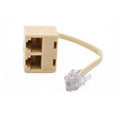 RJ11 6P4C Telephone Splitter 1 to 2 Adapter – OULLX Telephone Line Splitter HIP Default Title