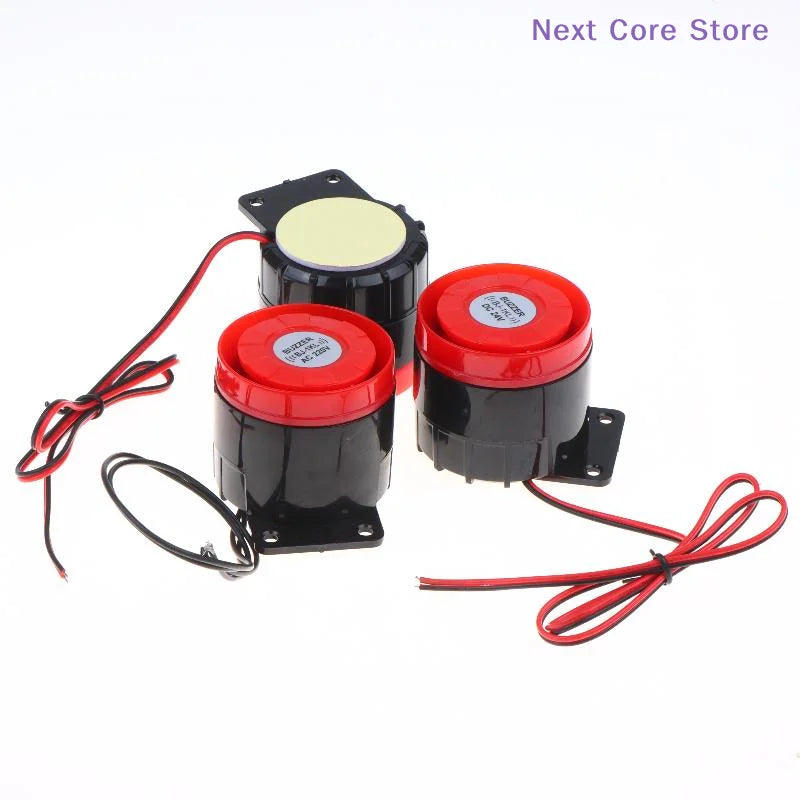 High Decibel Sound & Light Alarm Buzzer 12V 24V 220V Electronic Alarm Buzzer HIP