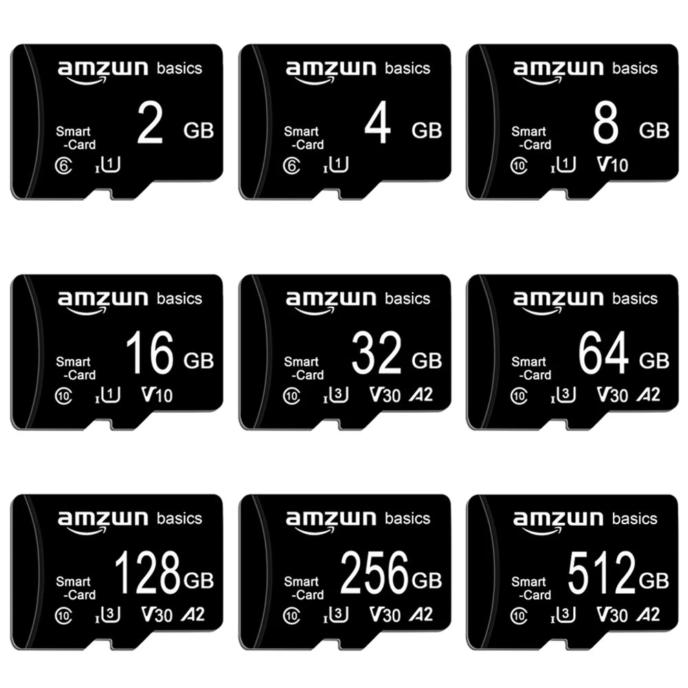 High-Speed Micro SD Card Class 10 – 2GB to 256GB | TF Card Micro SD Memory Card HIP