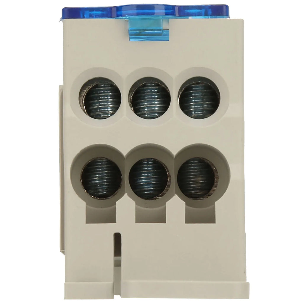 Din Rail Terminal Block Distribution Box Electric Wire Connector Power Junction Box UKK-160A Block Distribution Box HIP