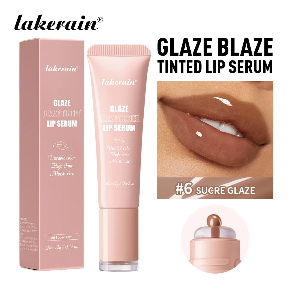 Lip Gloss Lip Glowy Balm Nourishing Tinted Moisturizer Repairing Lip Tint Glow Liquid Lips Gel Hydrating Lips Care HIP 6