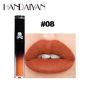 Gothic Matte Lipstick – Velvet Waterproof Long-Lasting Dark Lip Matte Lipstick HIP 08