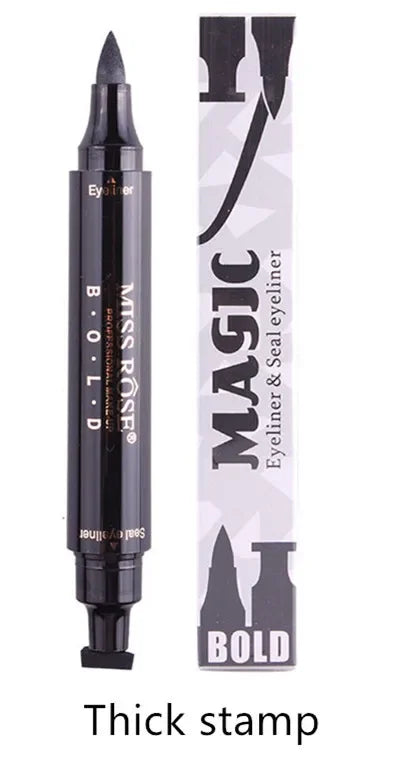 1 PCS Hot Make Up Ultimate Black Liquid Eyeliner Long-lasting Waterproof Eye Liner Pencil Pen Nice Makeup Cosmetic Beauty Tools HIP thick