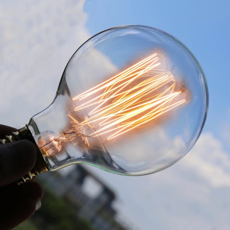 Retro Edison E27 40W Filament Bulb – ST64 G80 G95 G125 Vintage Filament Bulb HIP