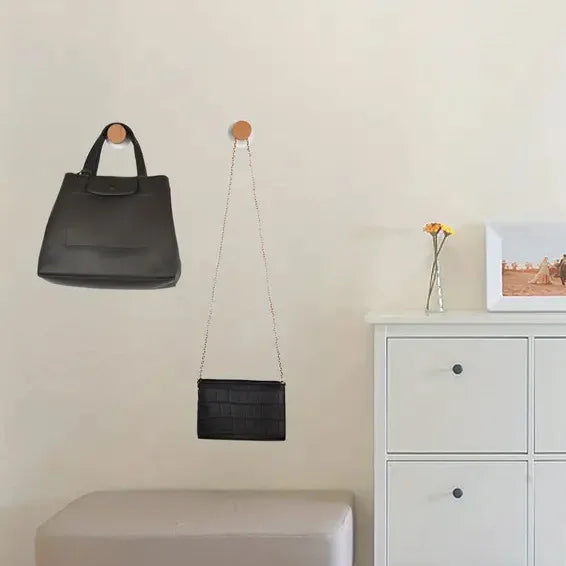 Geometric Wood Wall Hooks – Coat Peg Hanger Set (2 or 4 Pcs) Wood Wall Hook HIP