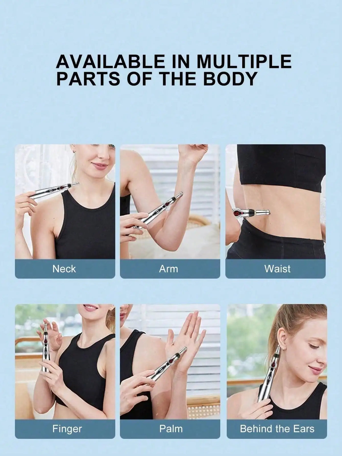 Meridian Energy Pulse Massage Pen – Soothing & Relaxing Handheld Massage Pen HIP