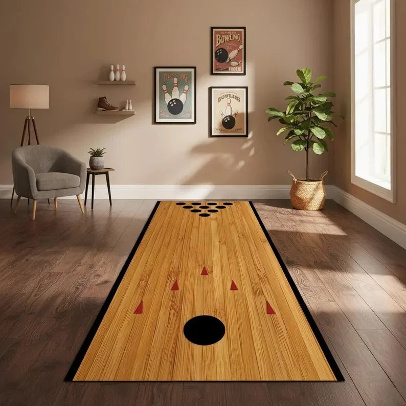 City Road Railway Track Game Rug – Anti-Slip Polyester Mat Decorative Play Rug HIP 2 40x120cm-Felt